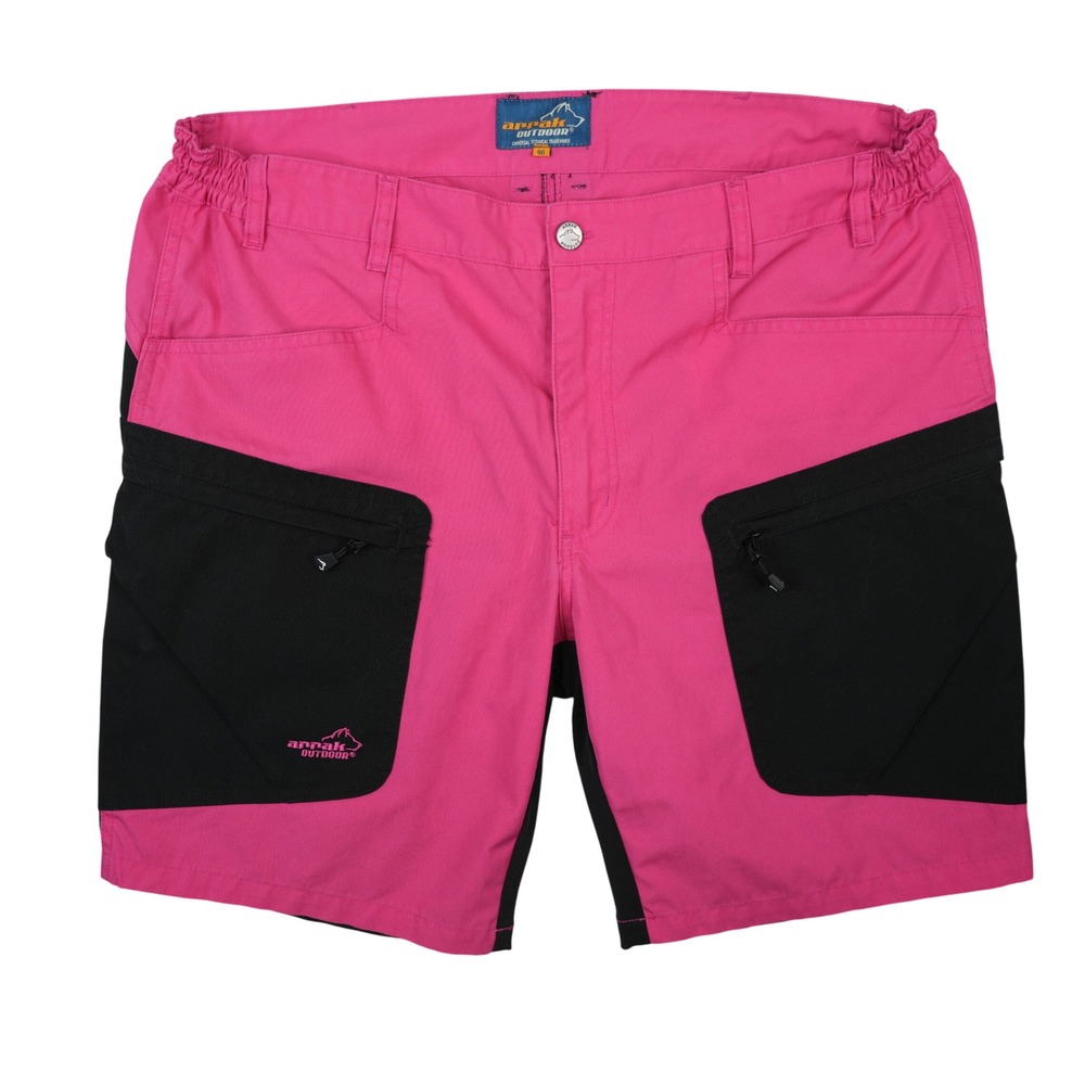 Arrak‎ Outdoor Shorts Men 46x8 Pink Black Hiking Gorpcore Cargo Performance